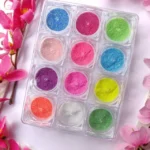 Neon Sugar Glitter Powder (Set Of 12 1gm Jars) (2)
