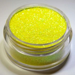 Neon Yellow Dry Glitter Powder