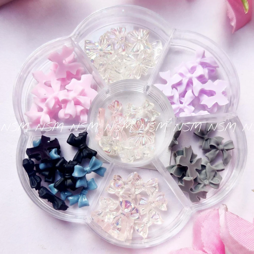 Pastel And Aurora Bow Charms Wheel Box