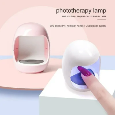 Portable Gel Nail Polish Drying Mini 6W UV Lamp
