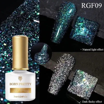 Born Pretty Reflective Glitter Flash Gel Polish Rgf09 (7ml)