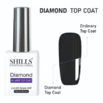 Shills Professional Diamond No Wipe Top Coat (15ml)