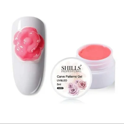 Shills Professional Pink Carving Gel A453 (5ml)