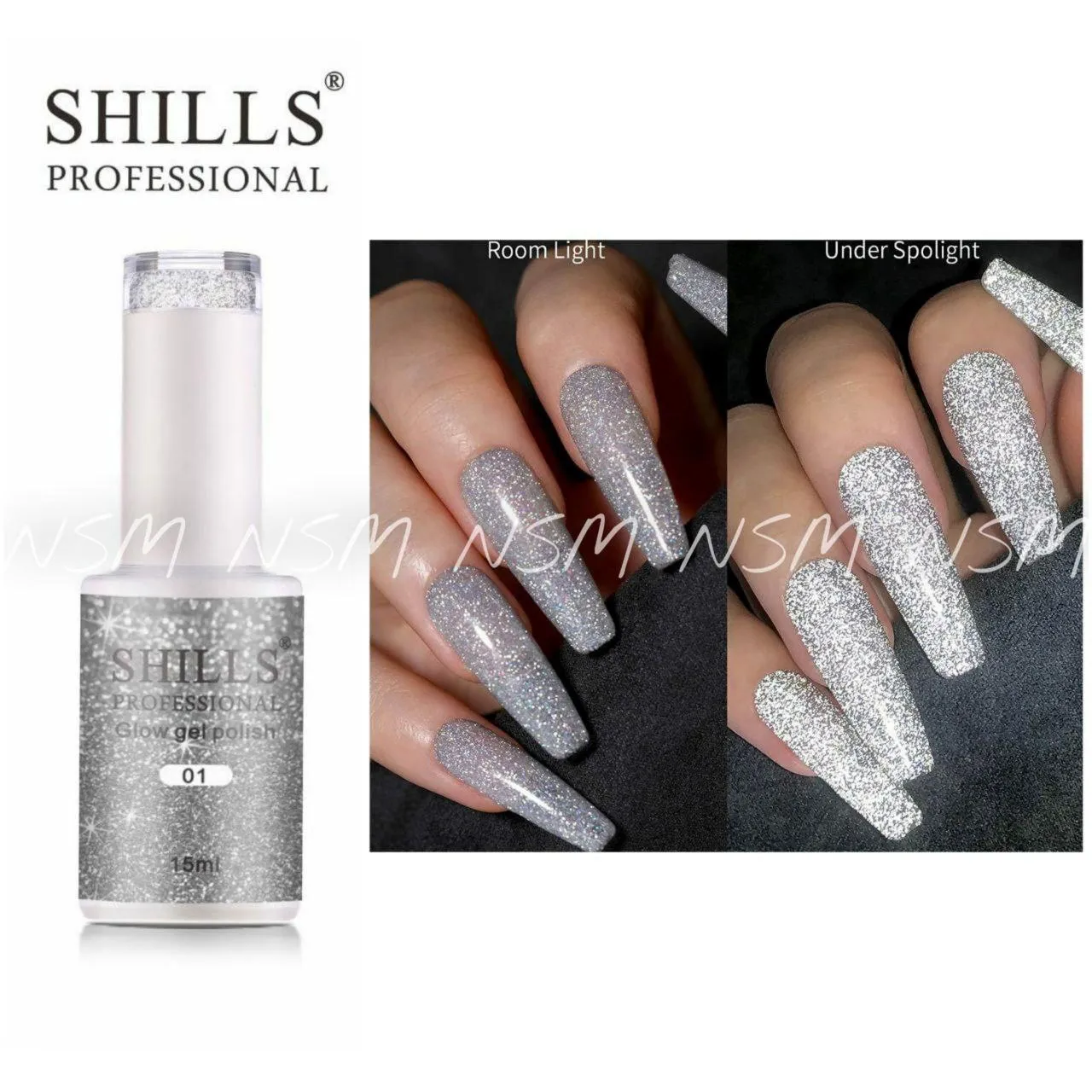 White Shills Professional Soak Off Gel Polish, Glass Bottle, Packaging  Size: 15ml at best price in Nagpur