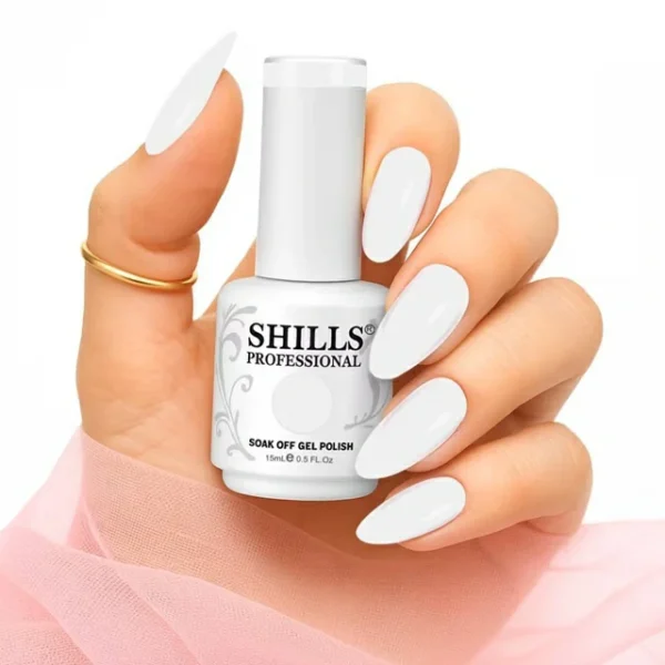Shills Professional White Gel Polish (15ml) SH037 (1)