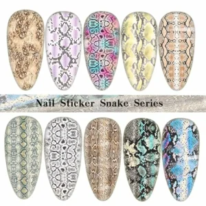 Snake Skin Print Transfer Foil Box