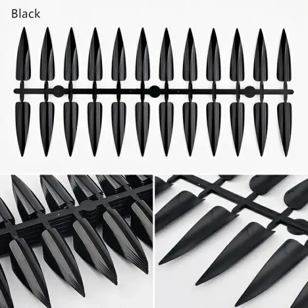 Stilleto Shape Practice Nail Tips (240 Pcs)