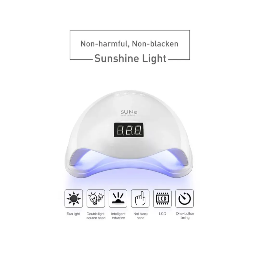 Cheap X5 MAX UV LED Lamp Nail Dryer With Auto Sensor LCD Display 45 LED  Nail Dryer Lamp For manicure Gel | Joom