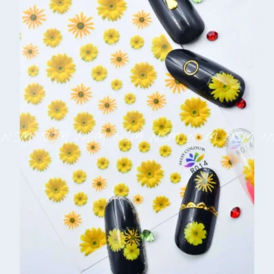 Sunflower Sticker Sheet (r014)
