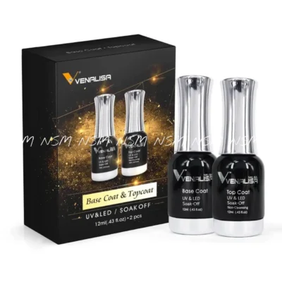 Venalisa Base Coat And Top Coat Combo Set (12ml)