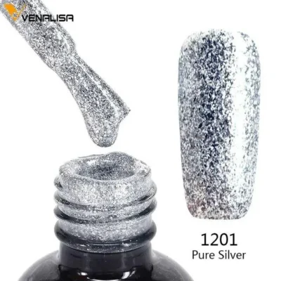 Venalisa Platinum Series Pure Silver Gel Polish (12ml)