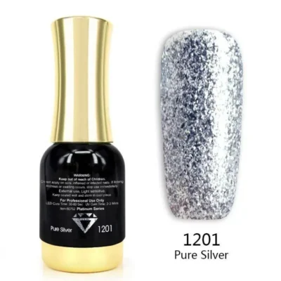 Venalisa Platinum Series Pure Silver Gel Polish (12ml)