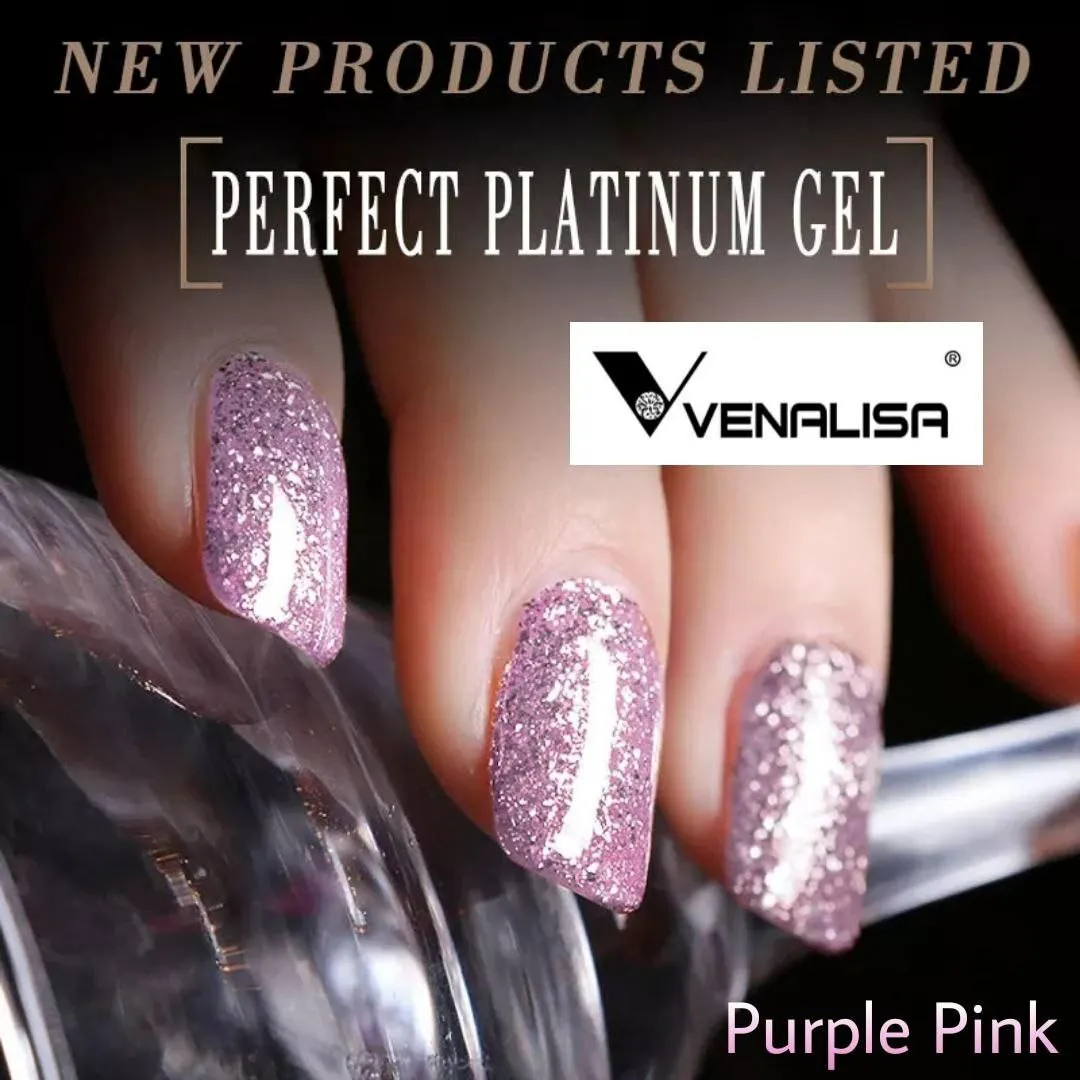 Venalisa Platinum Series Purple Pink Gel Polish (12ml)