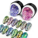 Venalisa Sequin Gel Pots (set Of 12)
