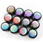 Venalisa Thermo Glitter Gel Pots (Set Of 12)