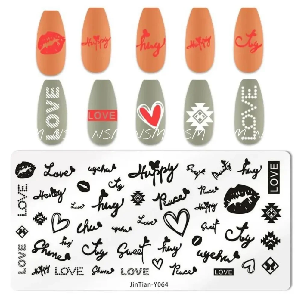 Love, Hearts And Texts, Valentine's Special Stamping Plate