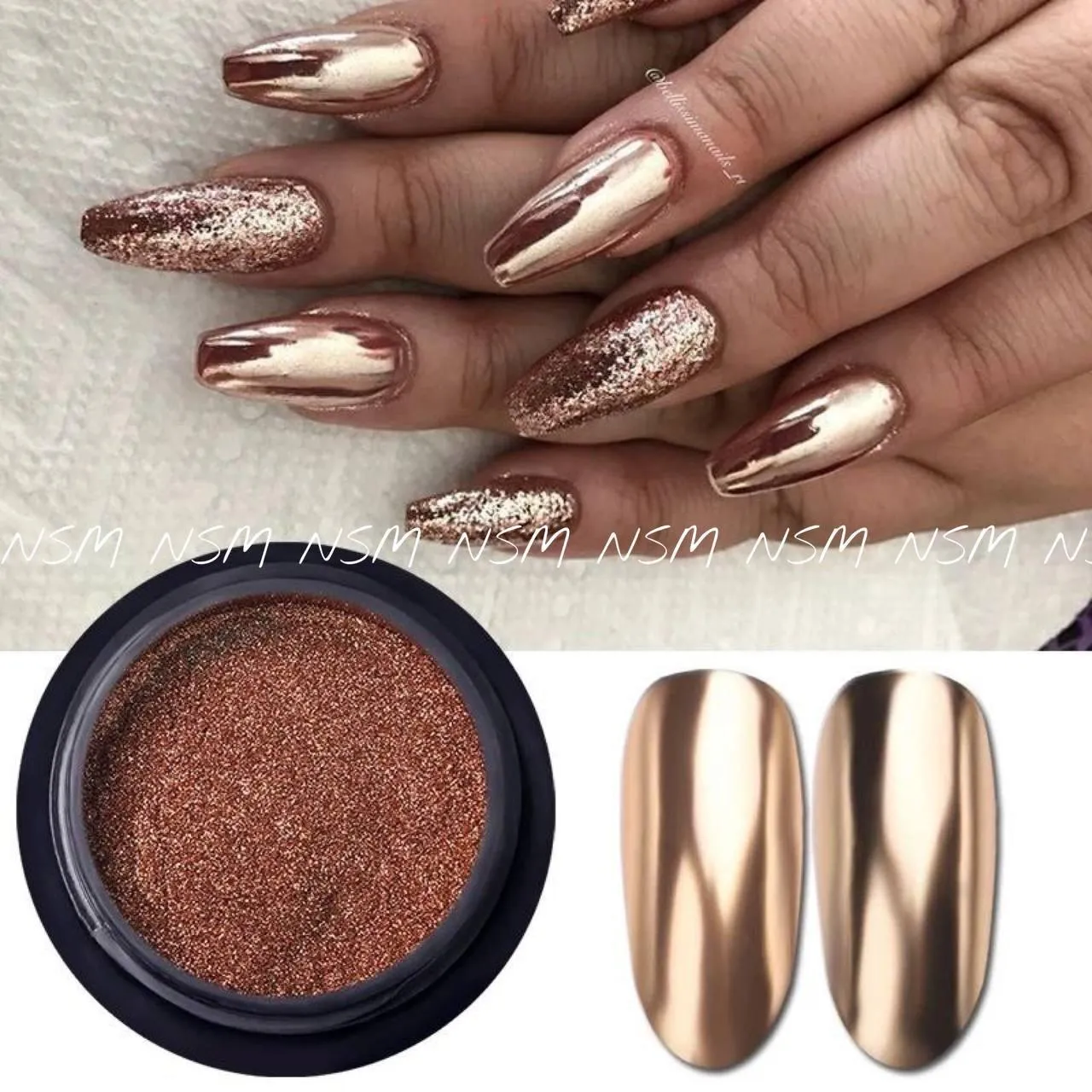 ILNP Muse - Radiant Copper Holographic Ultra Metallic Nail Polish