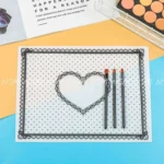 Lace And Dots Foldable Silicon Table Mats