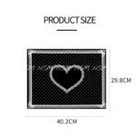 Lace And Dots Foldable Silicon Table Mats