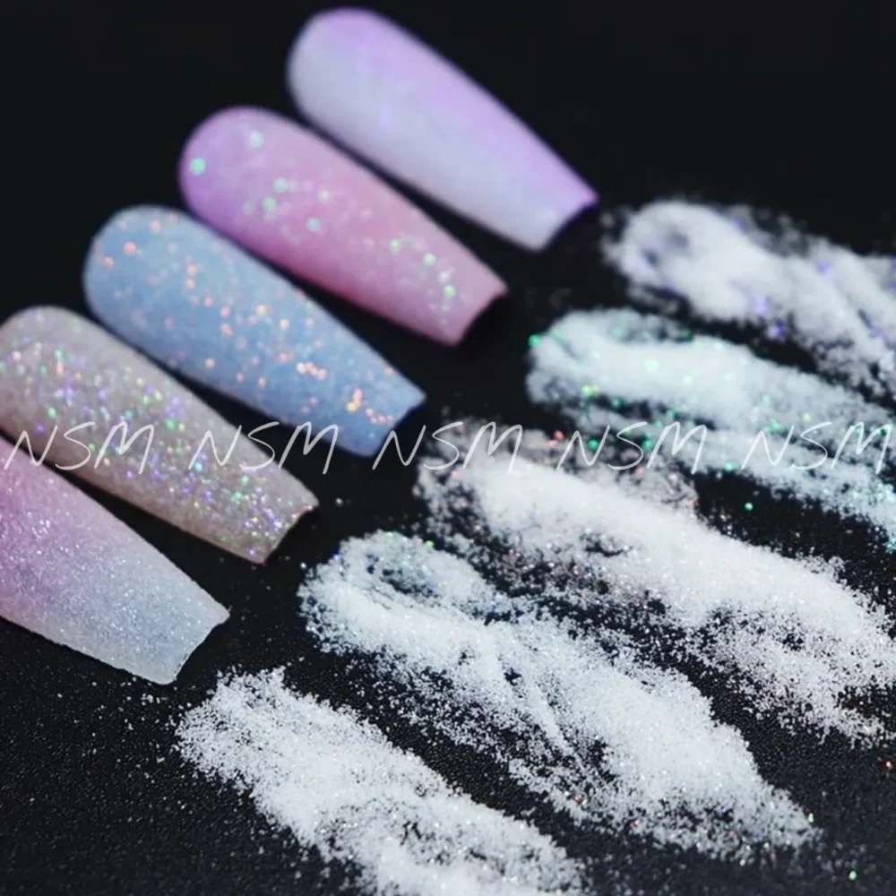 Iridescent Sugar Glitter Powder (set Of 12 1gm Jars)