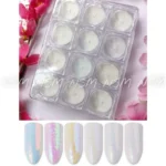 Iridescent Sugar Glitter Powder (set Of 12 1gm Jars)