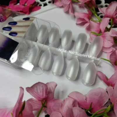 Transparent Almond Tips Box 240 Pcs