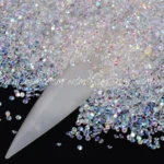 Ab Aurora Pixie Crystal Stones Sheet
