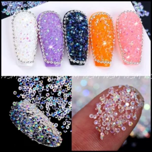 Ab Aurora Pixie Crystal Stones Sheet