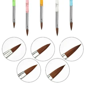 Acrylic Brush (set Of 5)