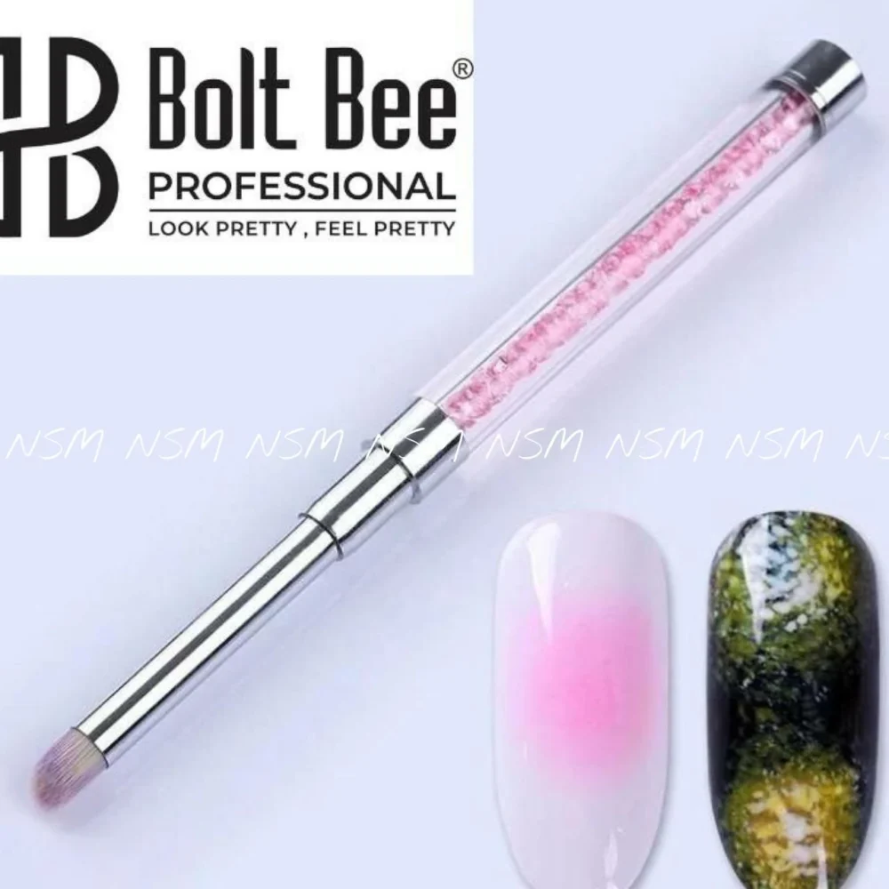 Bolt Bee Crystal Filled Ombre Brush