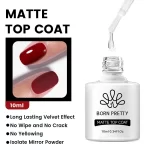 Born Pretty Silky White Series Matte Top Coat (10ml)