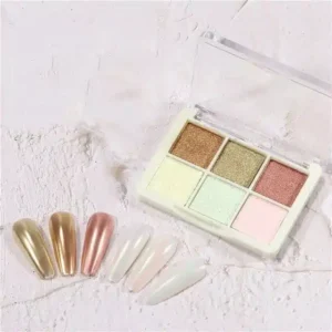 Born Pretty 6 In 1 Chrome Palette