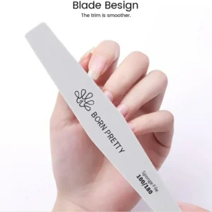 Born Pretty Sponge Nail File For Natural Nails 100/180 Grit (s-4)