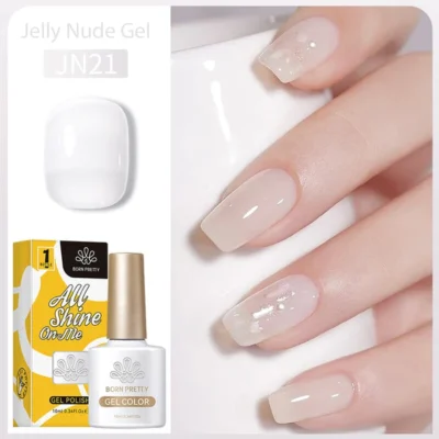 Born Pretty Transparent Jelly Gel Polish Jn21 (10ml)