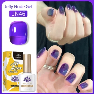 Born Pretty Transparent Jelly Gel Polish Jn46 (10ml)