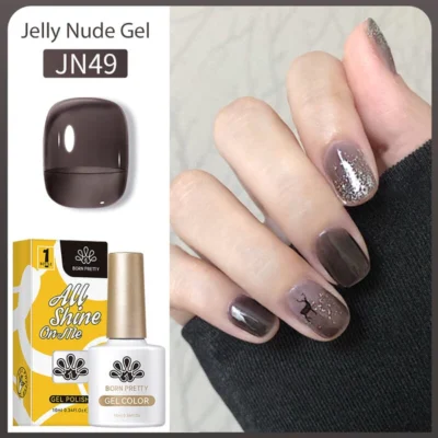 Born Pretty Transparent Jelly Gel Polish Jn49 (10ml)