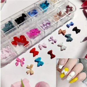 Multi Shaped Bows Charms Grid