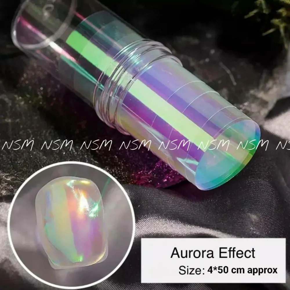 Aurora Shattered Glass Foil Roll - Shade No. 1