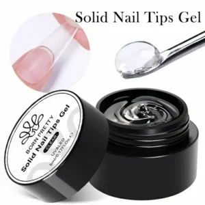 Born Pretty Colorful Solid Nail Tips Gel Clear (5gm)