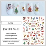 Christmas Nail Art Sticker Sheets (Jo-1217)