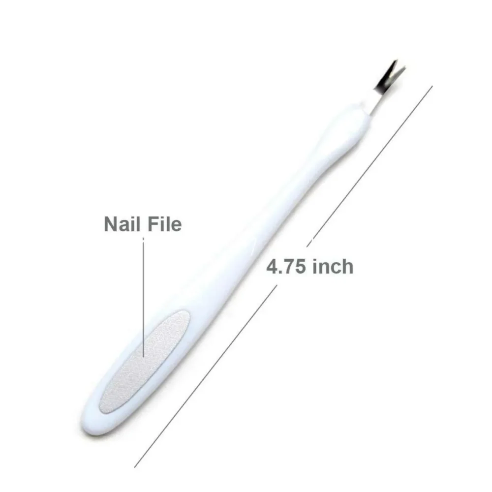 Cuticle Trimmer With Nail Filer (random Color Dispatch)