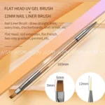 Dual Ended Gel And Art Brushes (set Of 3)