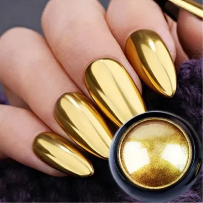 Gold Metallic Mirror Chrome Powder