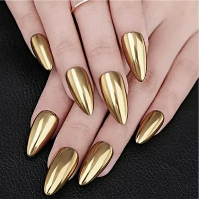 Gold Metallic Mirror Chrome Powder