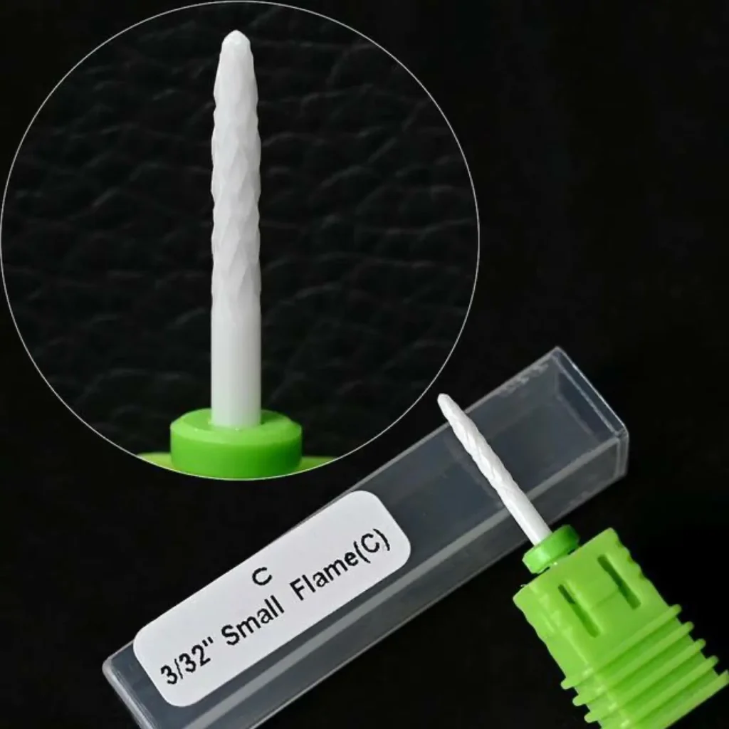 Needle Ceramic Drill Bits 3-32 Small Flame (c) Coarse Grit