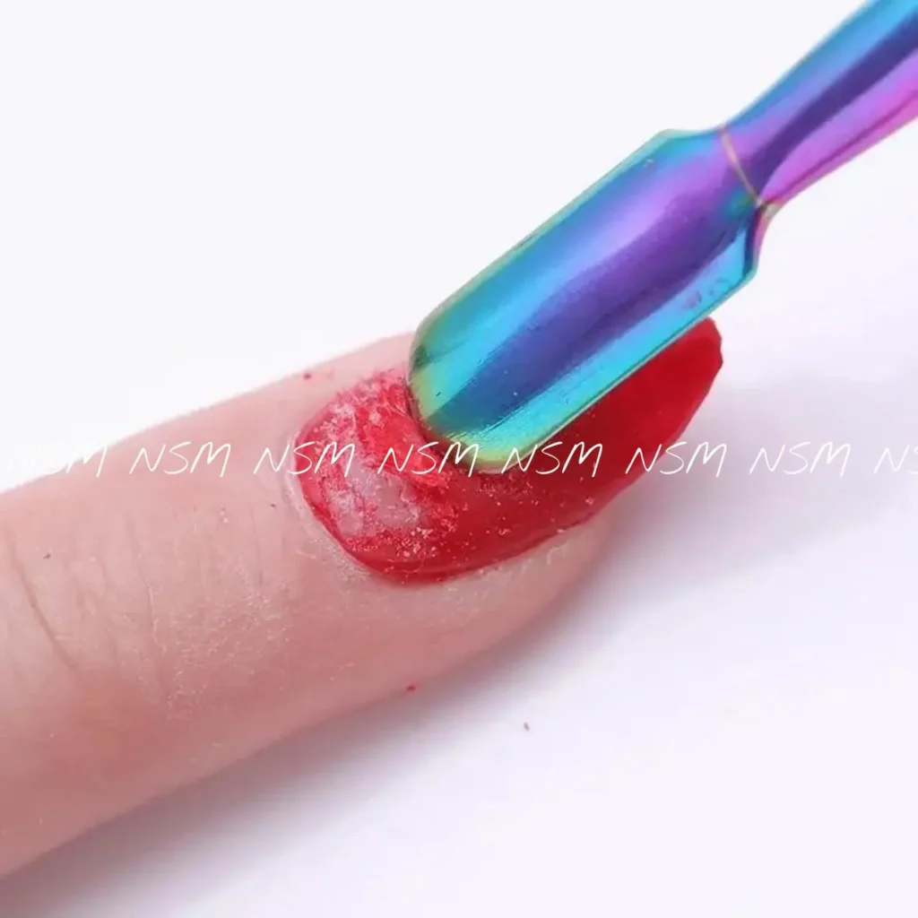 Premium Quality Rainbow Cuticle Pusher (model No. 5)