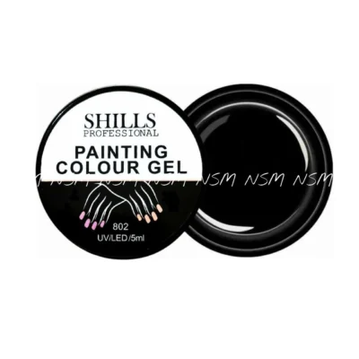 Shills Professional Black Painting Gel Pot (5ml)