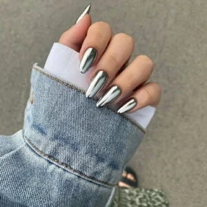 Silver Metallic Mirror Chrome Powder (2)