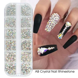 Ab Aurora Rhinestones Grid