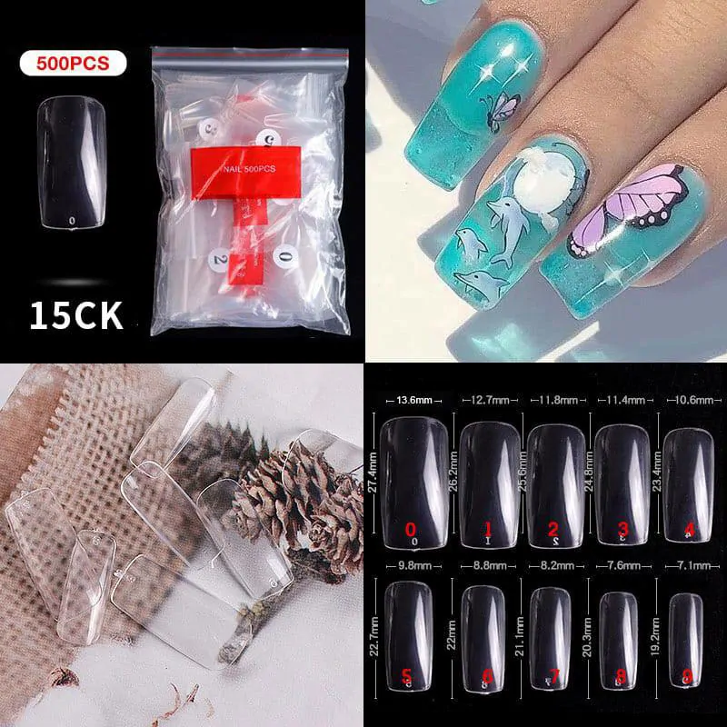 Lick - Press on Nails 30 Pcs Matte Brown Fake/False Acrylic Nails Set Nail  Art Nails Extension Square Shape Chocolate Brown With Tints of Ochre -  Price in India, Buy Lick -